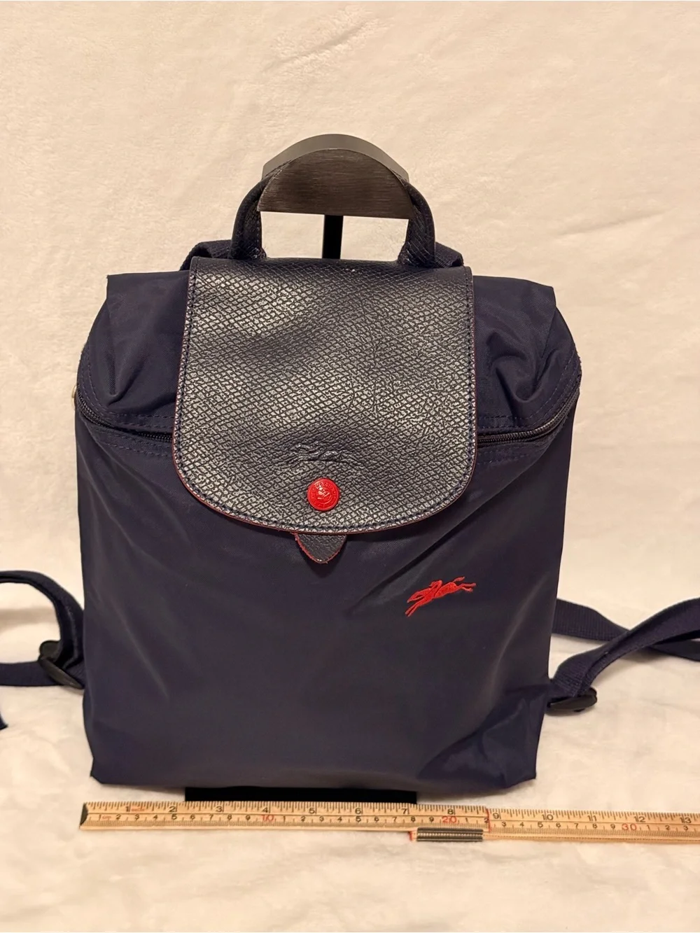 Longchamp Le Pliage Club Backpack in Navy Blue